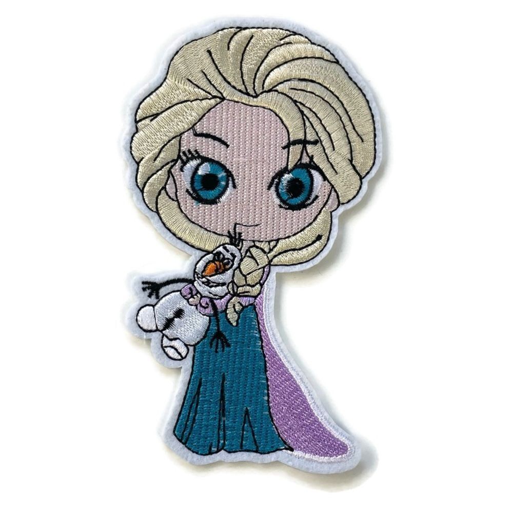 Baby Elsa Frozen Embroidered Patch